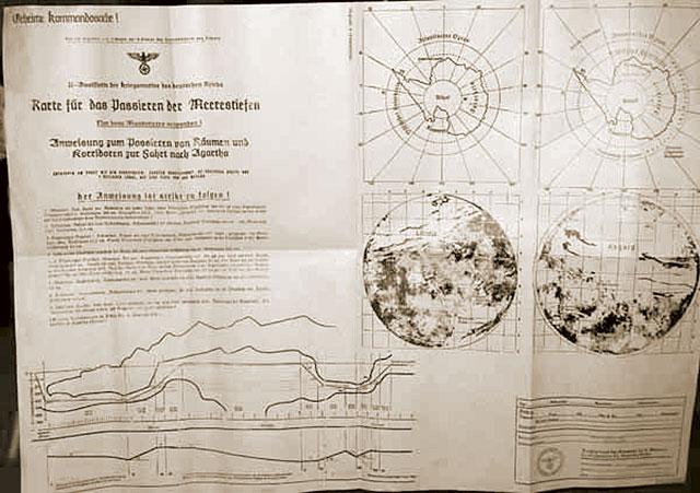 По окончании войны в распоряжении военной контрразведки СМЕРШ оказались уникальные документы: карта морских глубин с ключами для прохода в Новую Швабию...