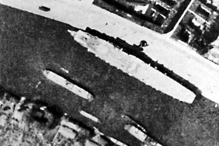 Киль, январь 1941 года. Снимок сделан британским самолетом-разведчиком.